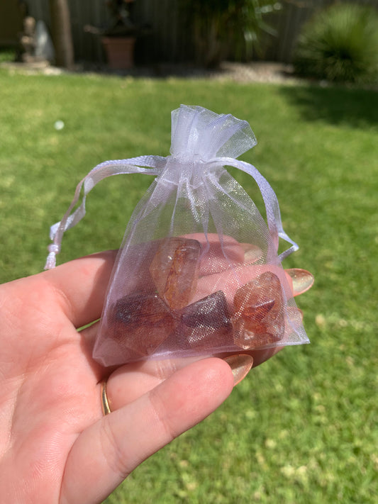 Fire Quartz Freeform Bag *High Quality*