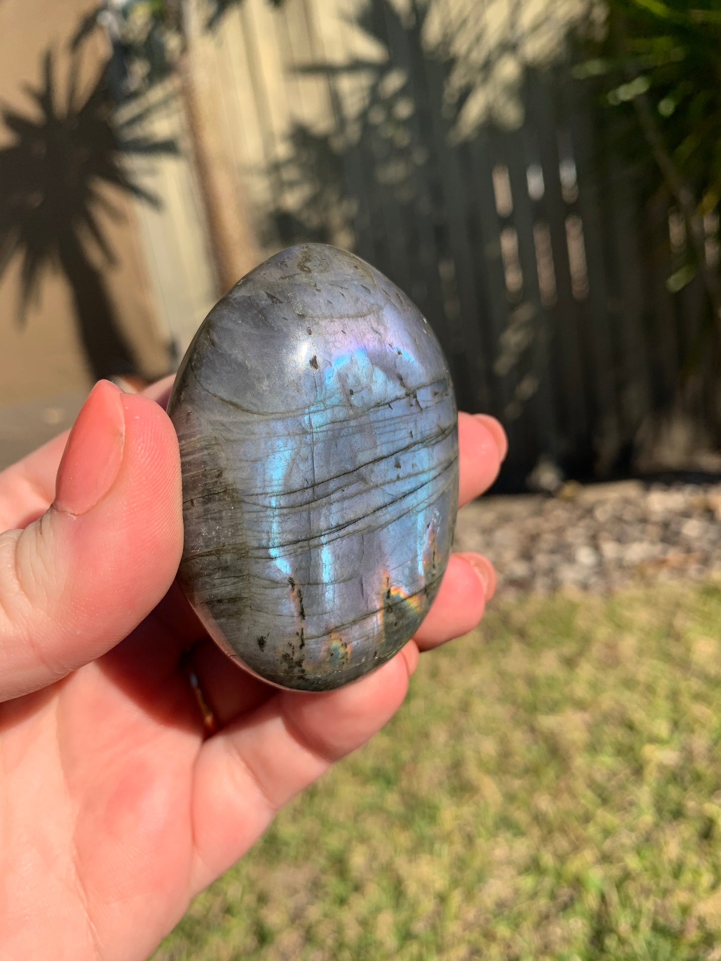 Labradorite Palmstone