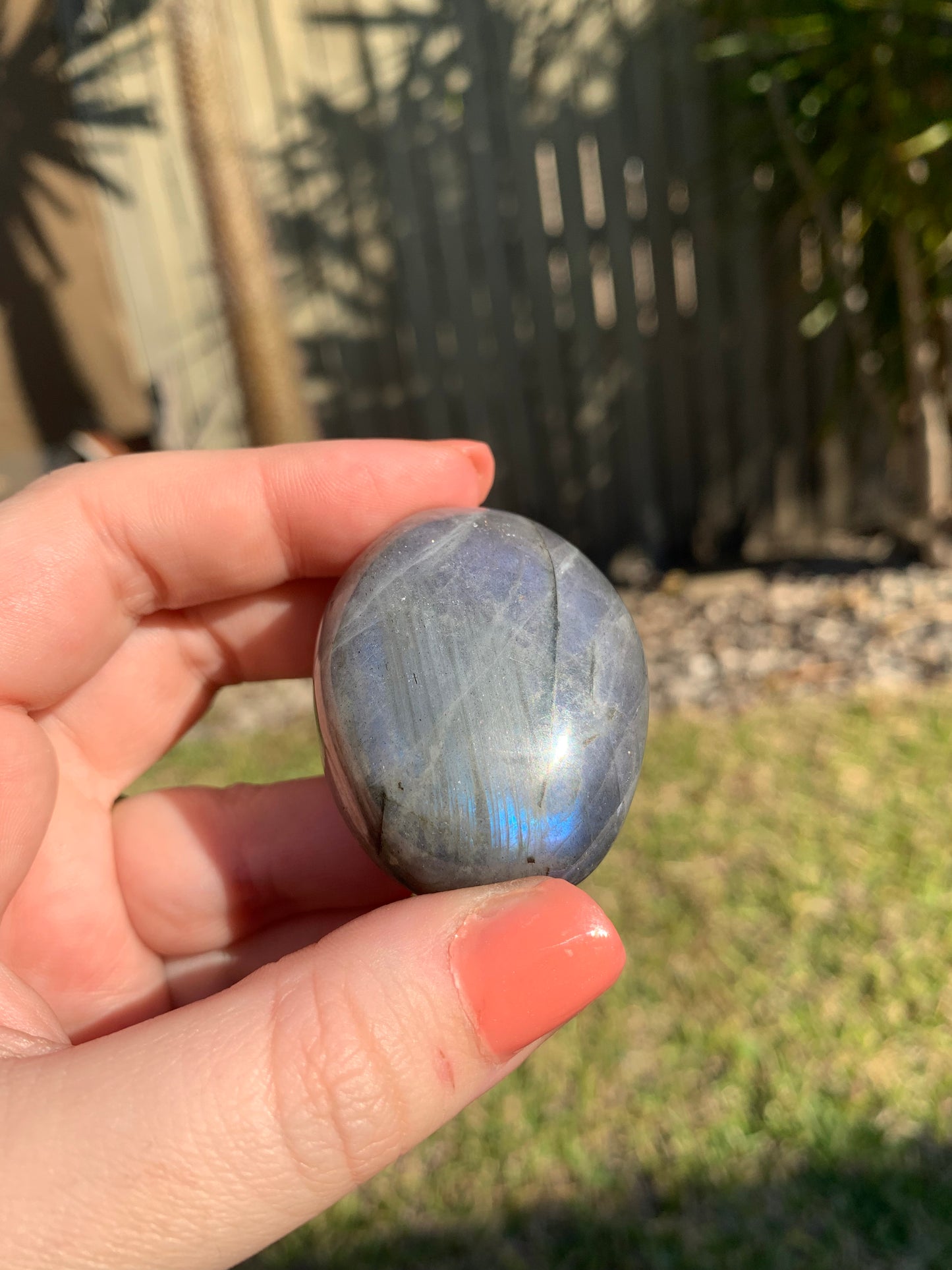 Labradorite Palmstone