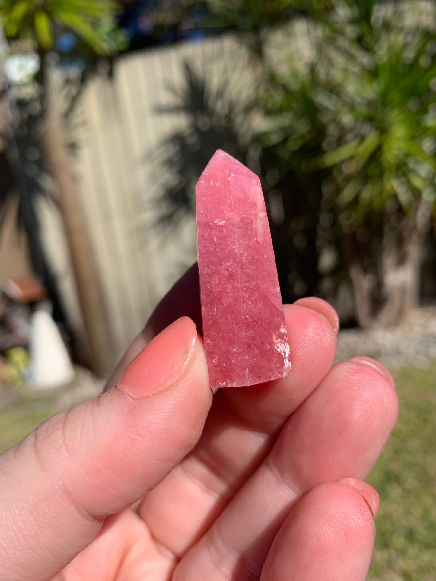 Rhodochrosite Mini Tower