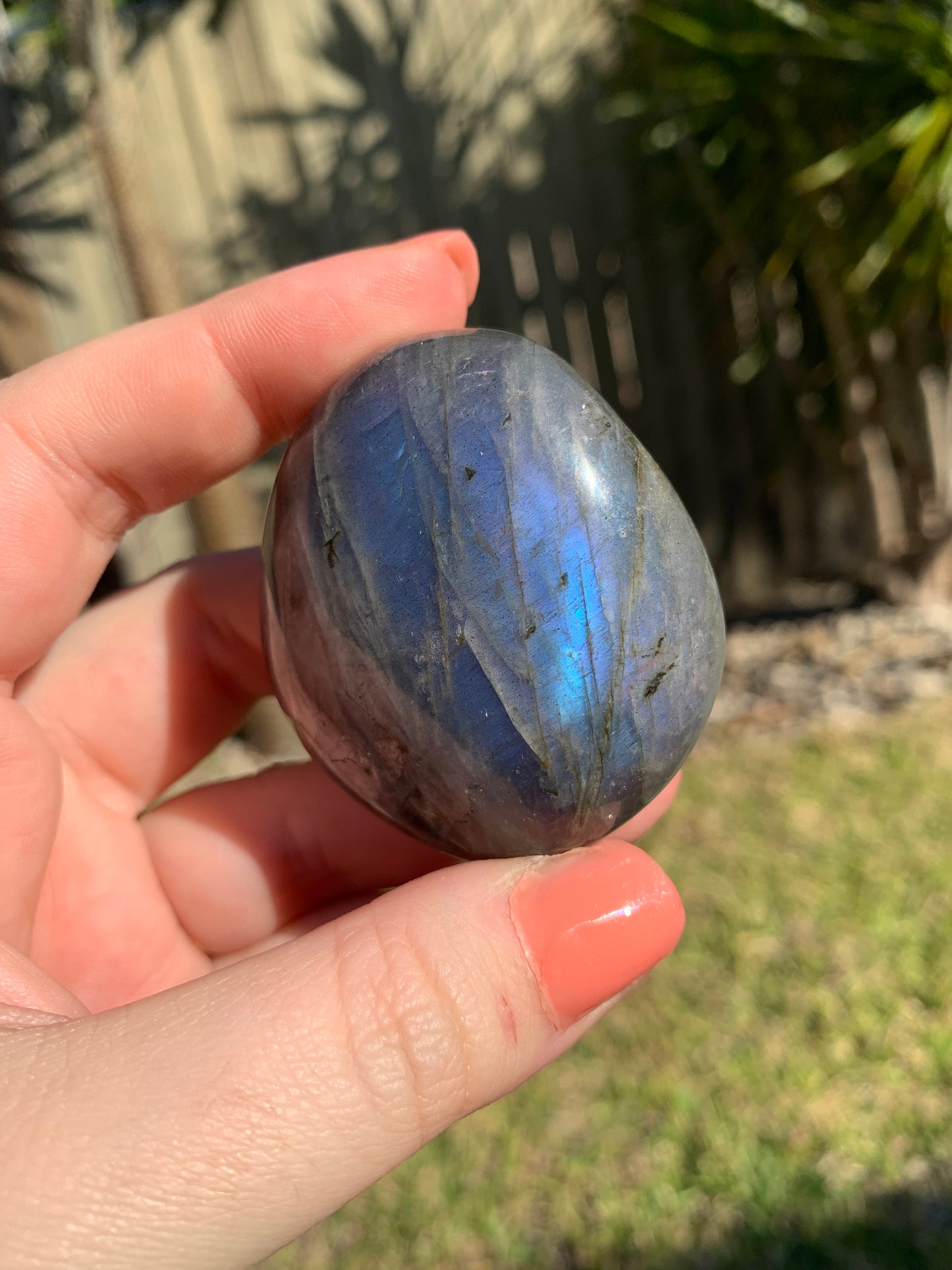 Labradorite Palmstone