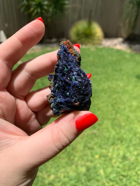 Azurite with Malachite Specimen