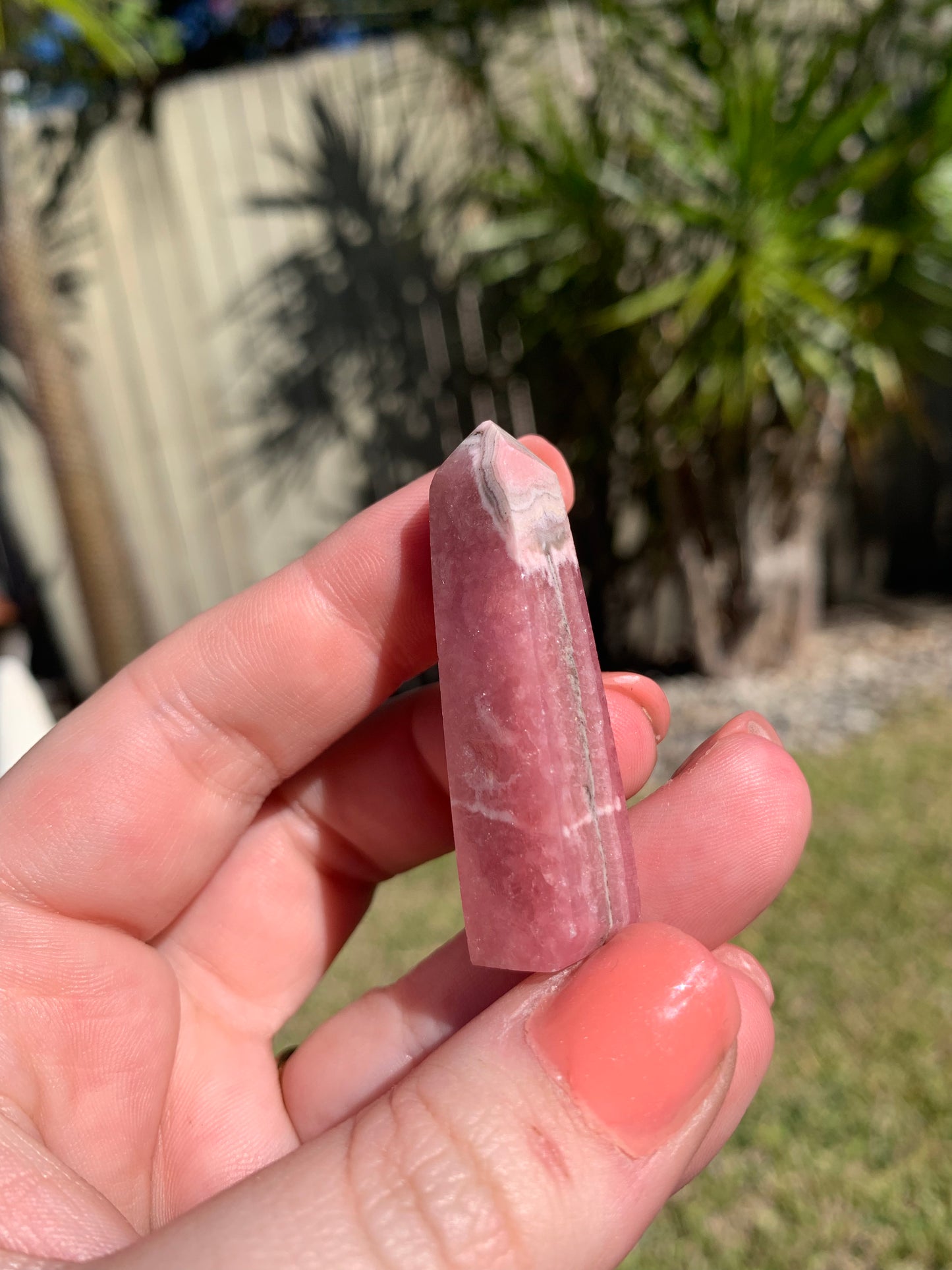 Rhodochrosite Mini Tower