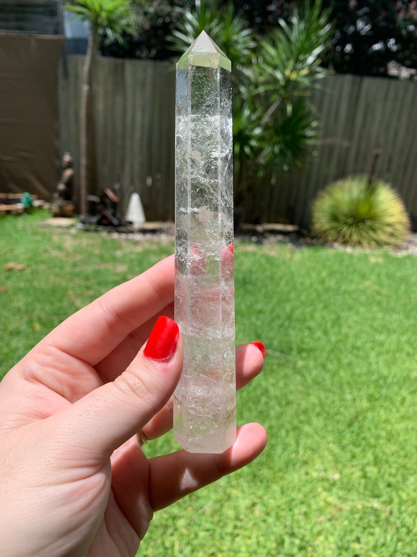 Clear Quartz Tower