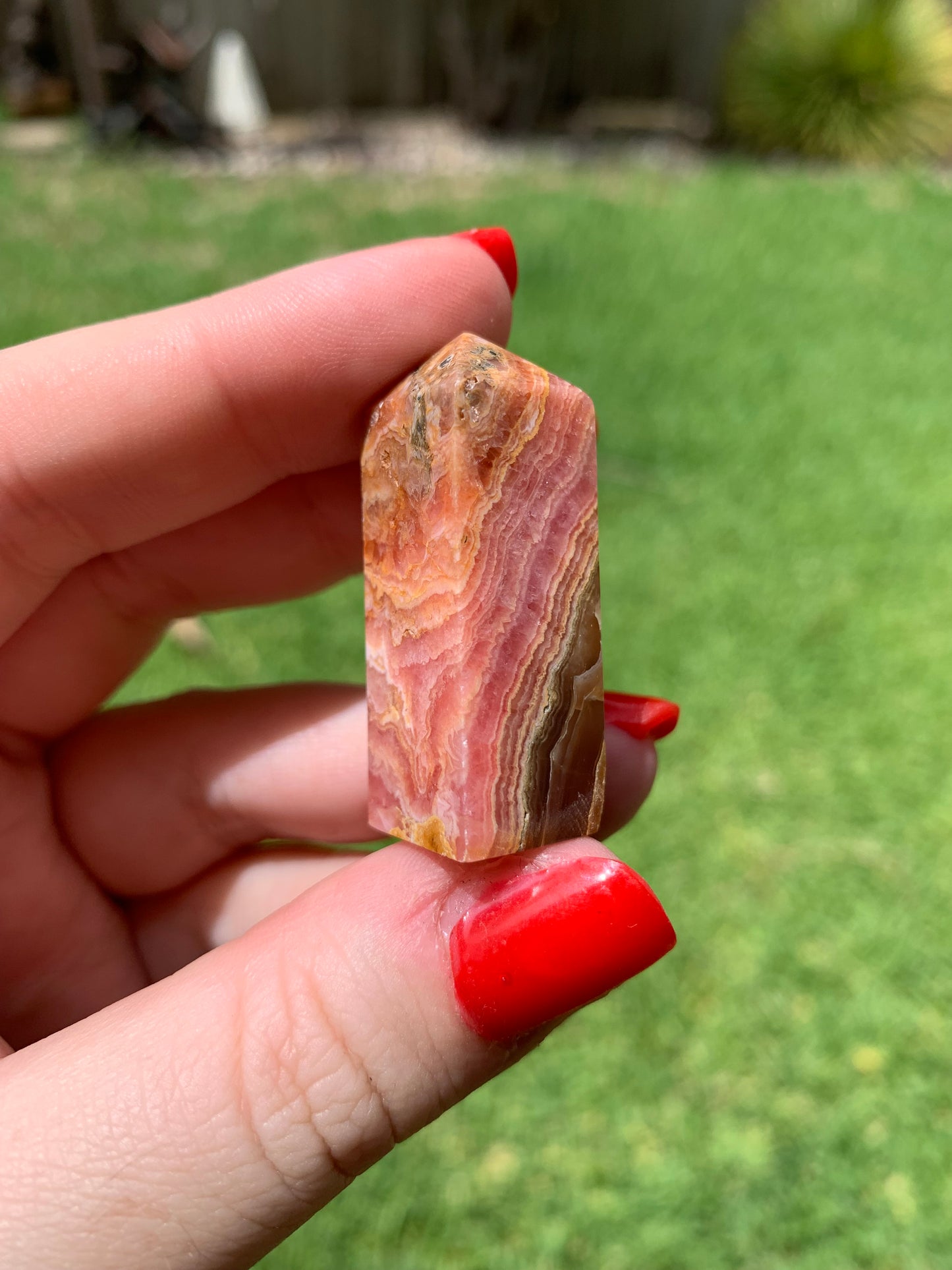 Capillitas Rhodochrosite Tower #16