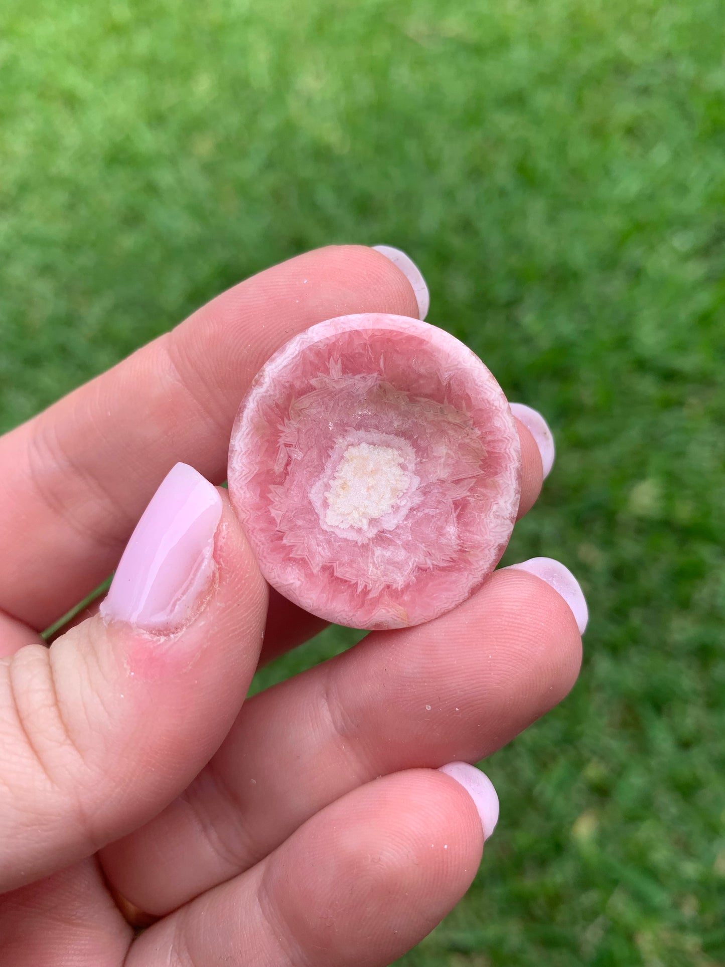 Rhodochrosite Thumbstone