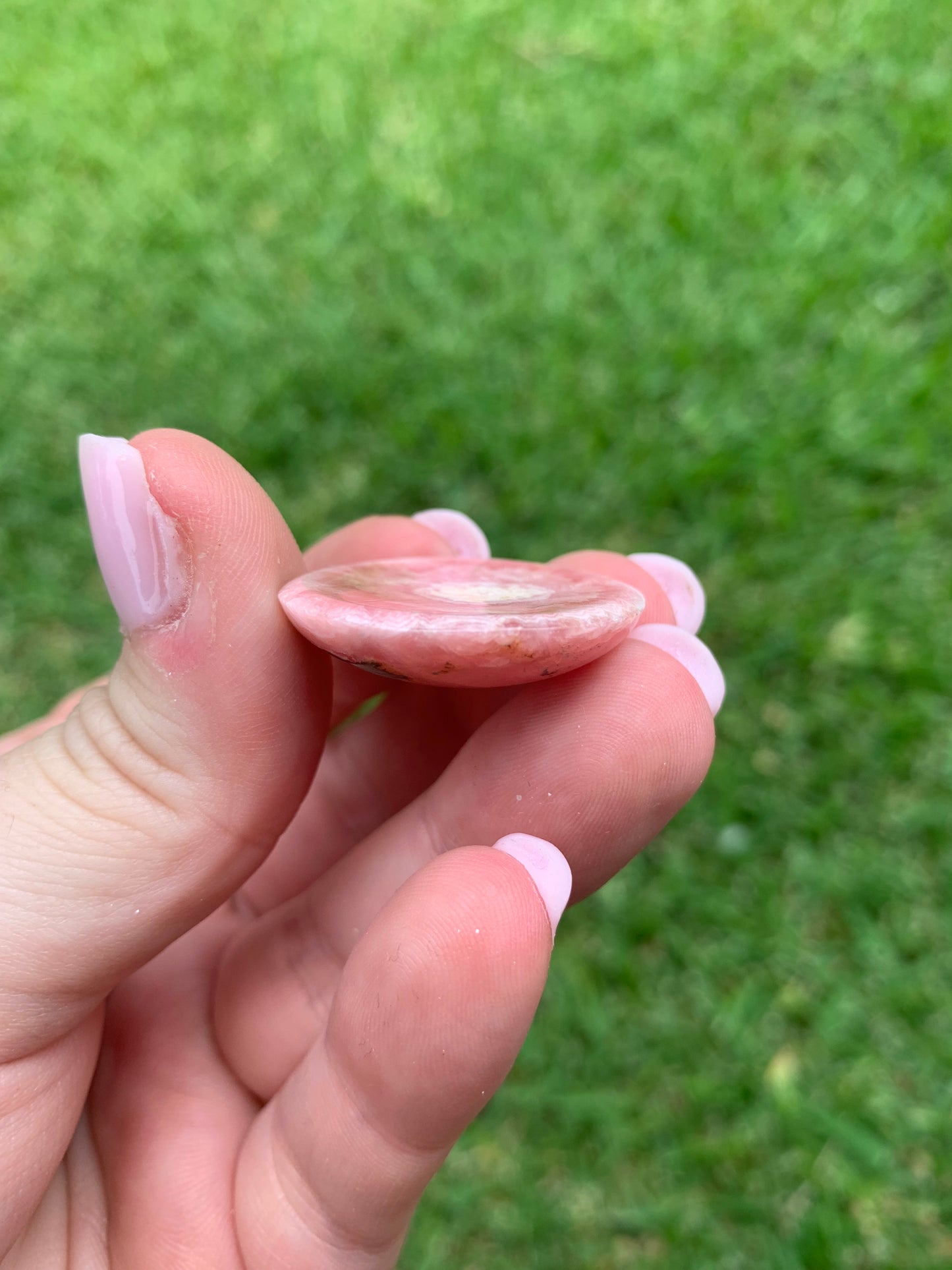 Rhodochrosite Thumbstone