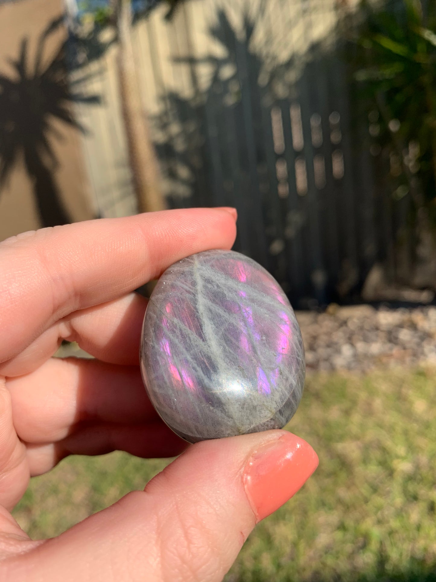 Labradorite Palmstone