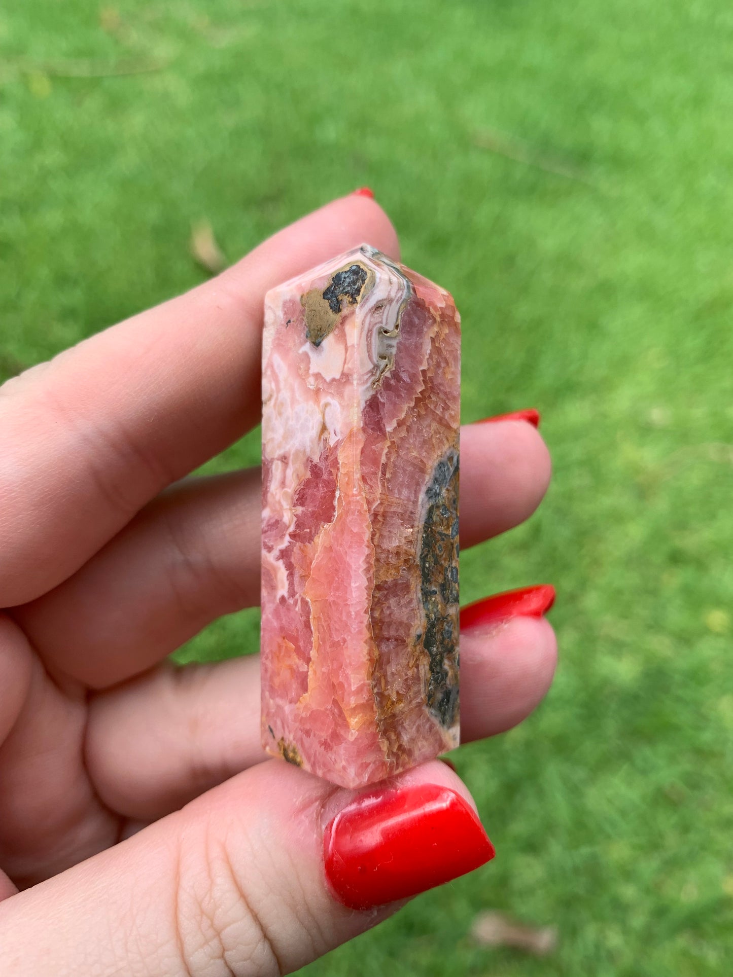 Rhodochrosite Tower #1