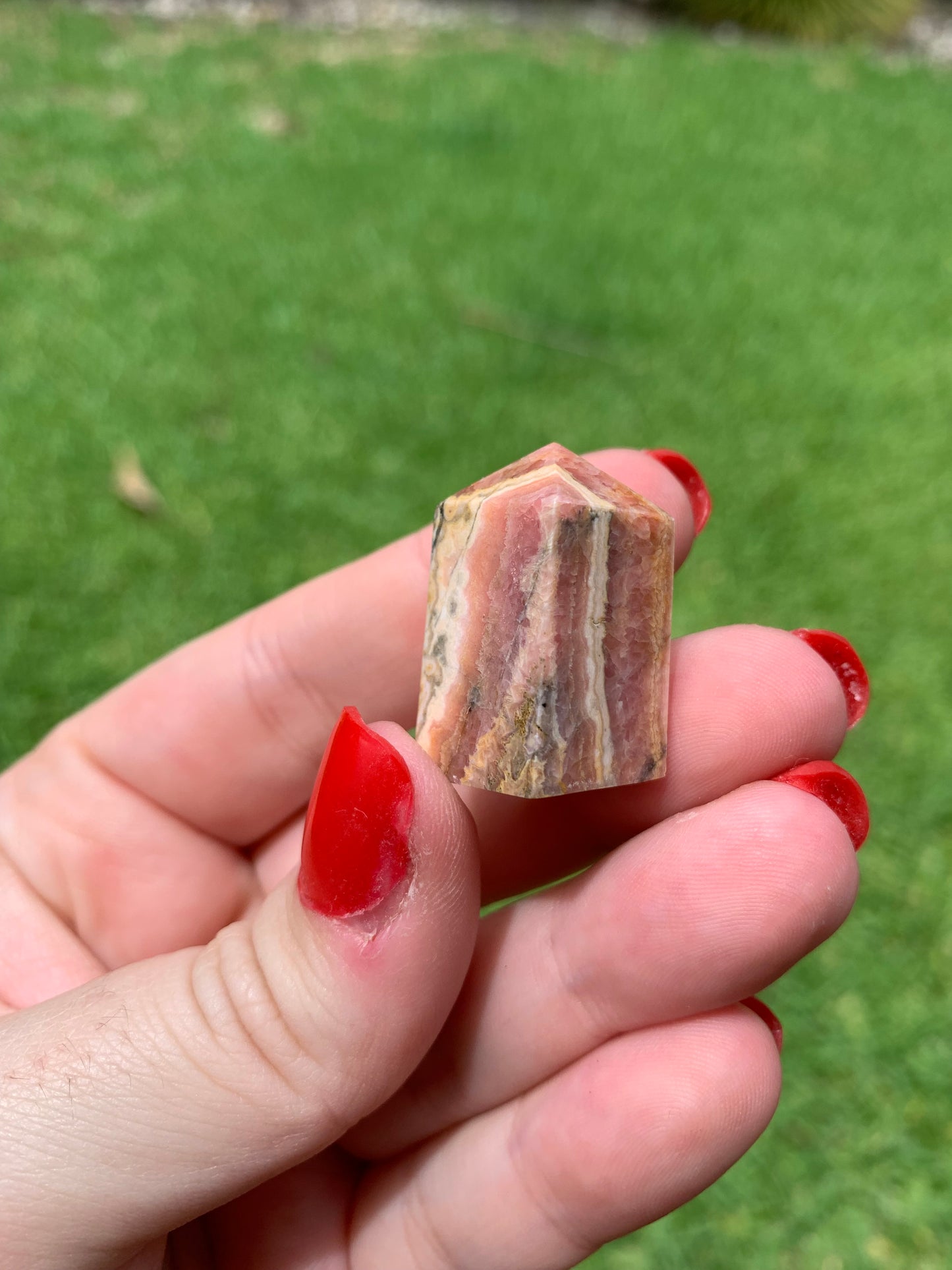 Rhodochrosite Tower #34