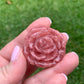 Gemmy Rhodochrosite Rose