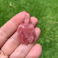 Gemmy Rhodochrosite Turtle