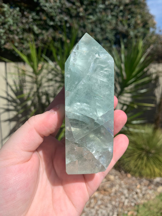 Green Fluorite Tower