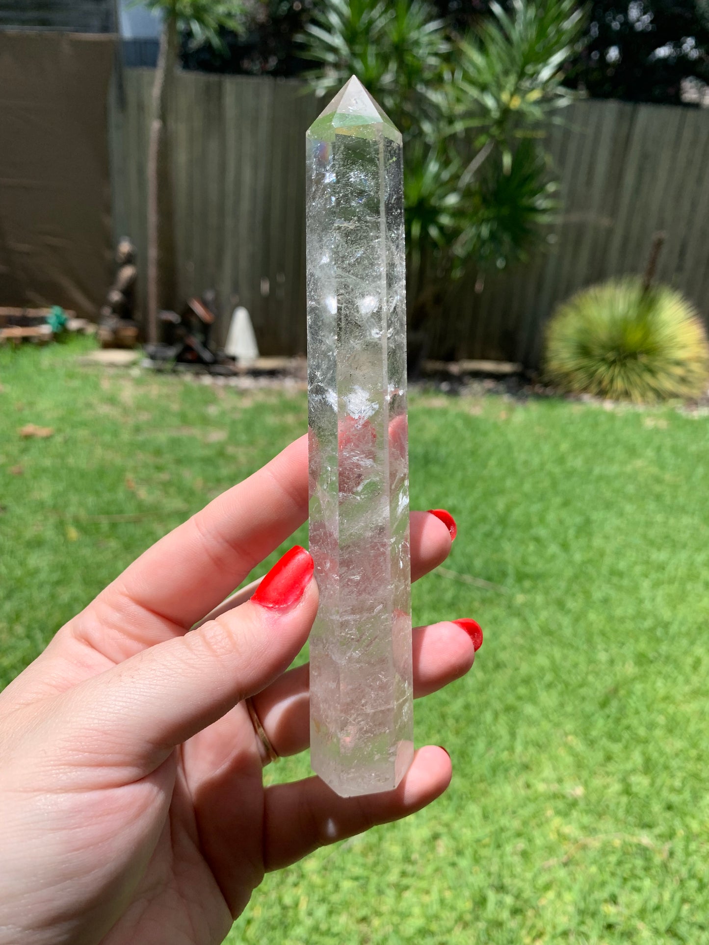 Clear Quartz Tower