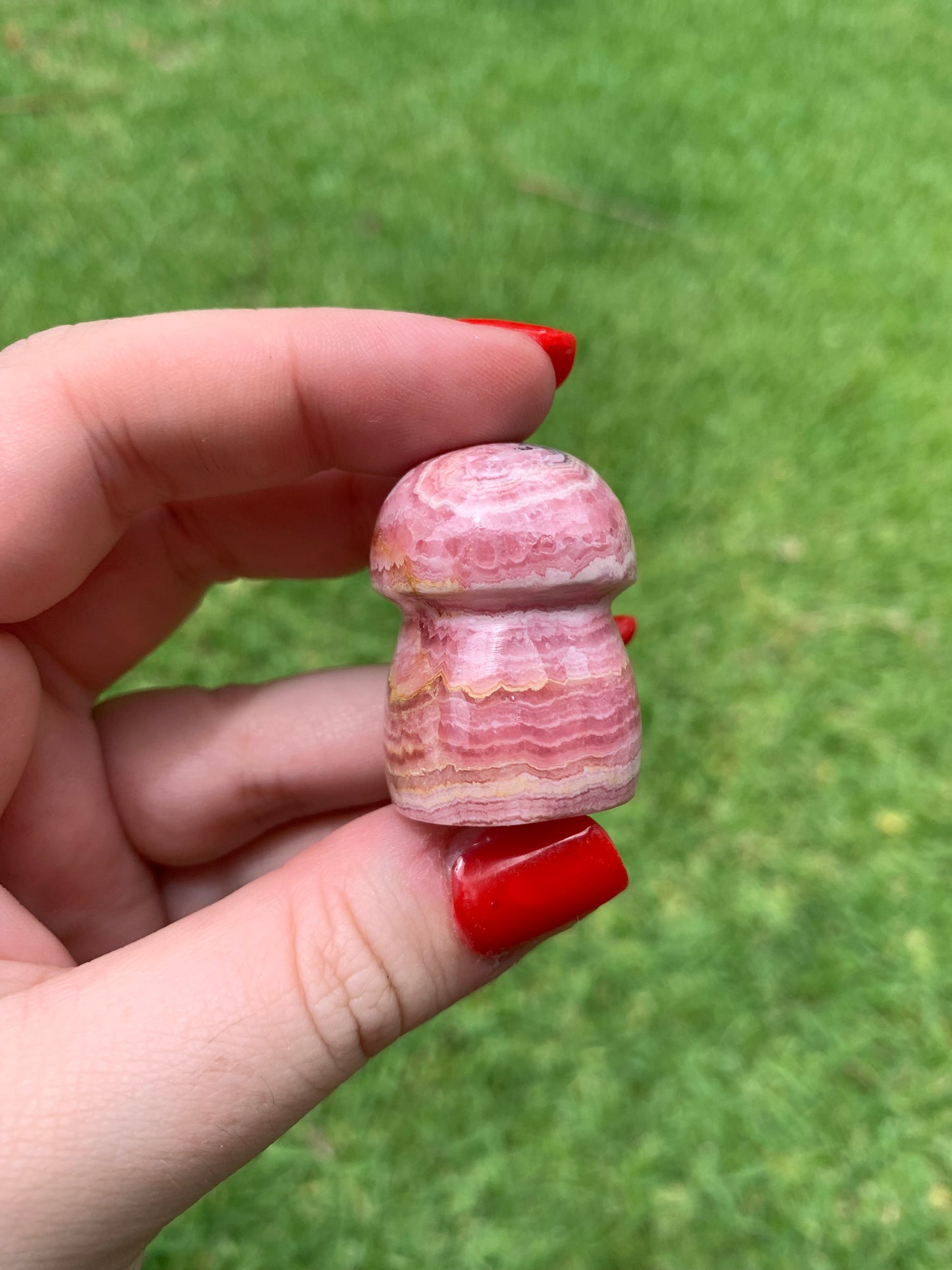 Rhodochrosite Mushroom #6