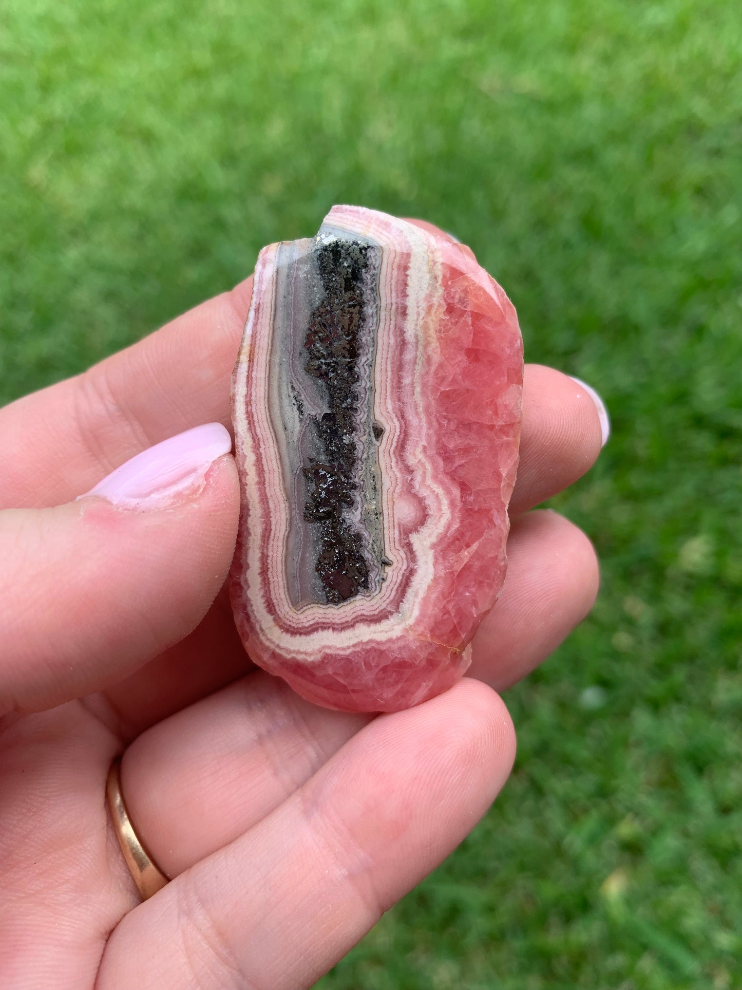 Rhodochrosite Slab