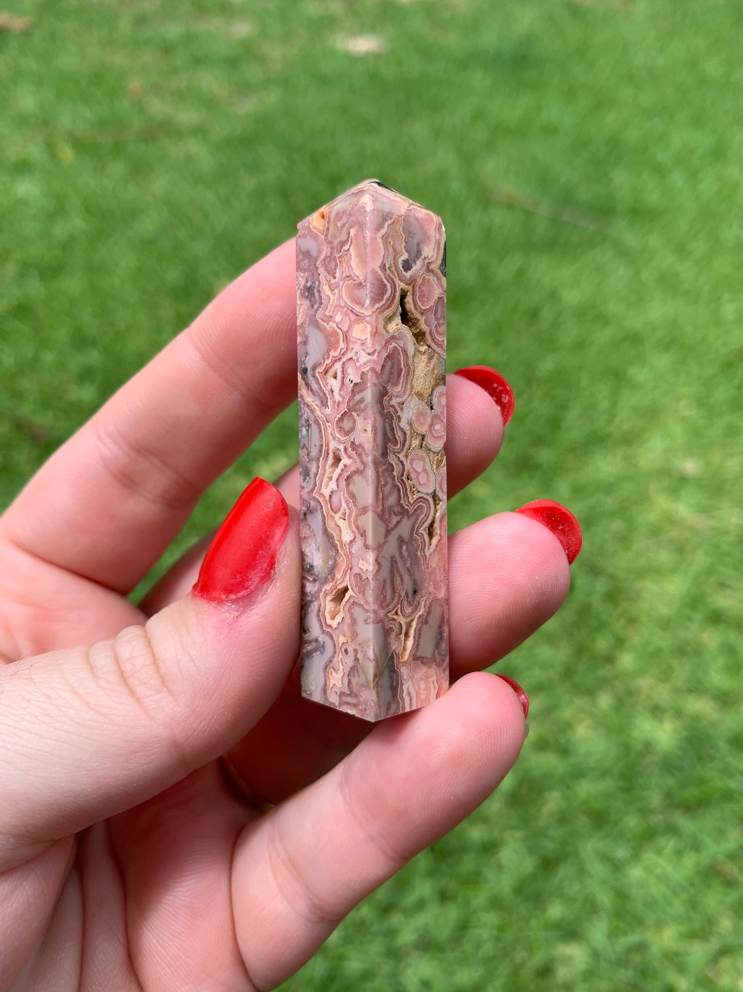 Rhodochrosite Tower #39