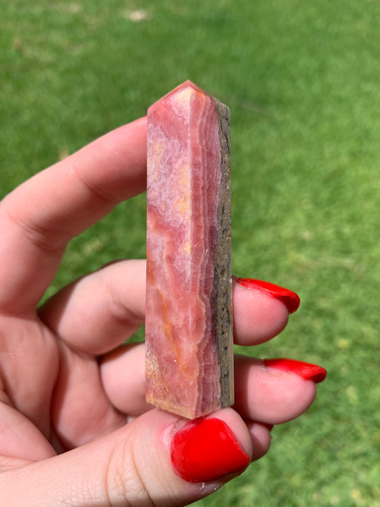 Rhodochrosite Tower #44