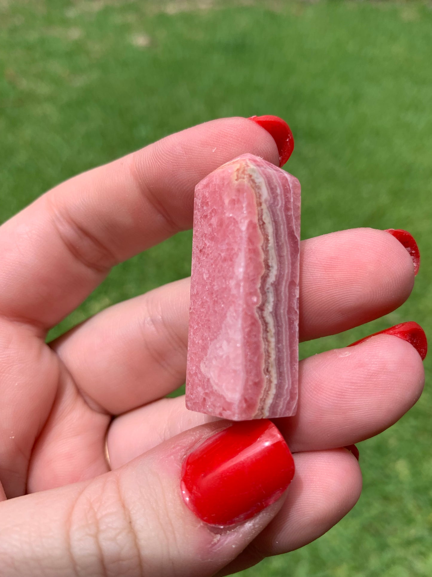 Rhodochrosite Tower #6