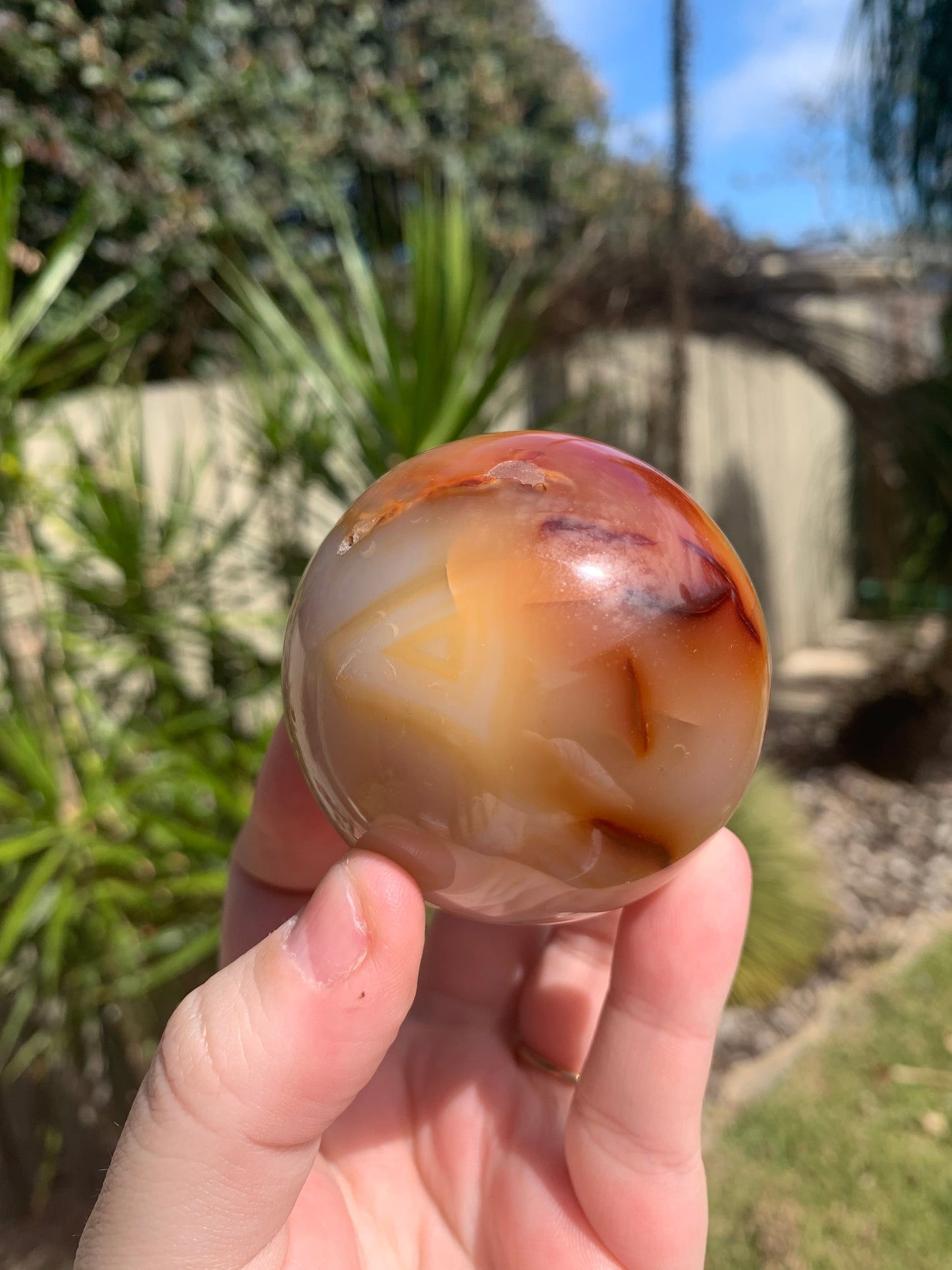 Carnelian Sphere