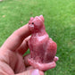 Gemmy Rhodochrosite Cat