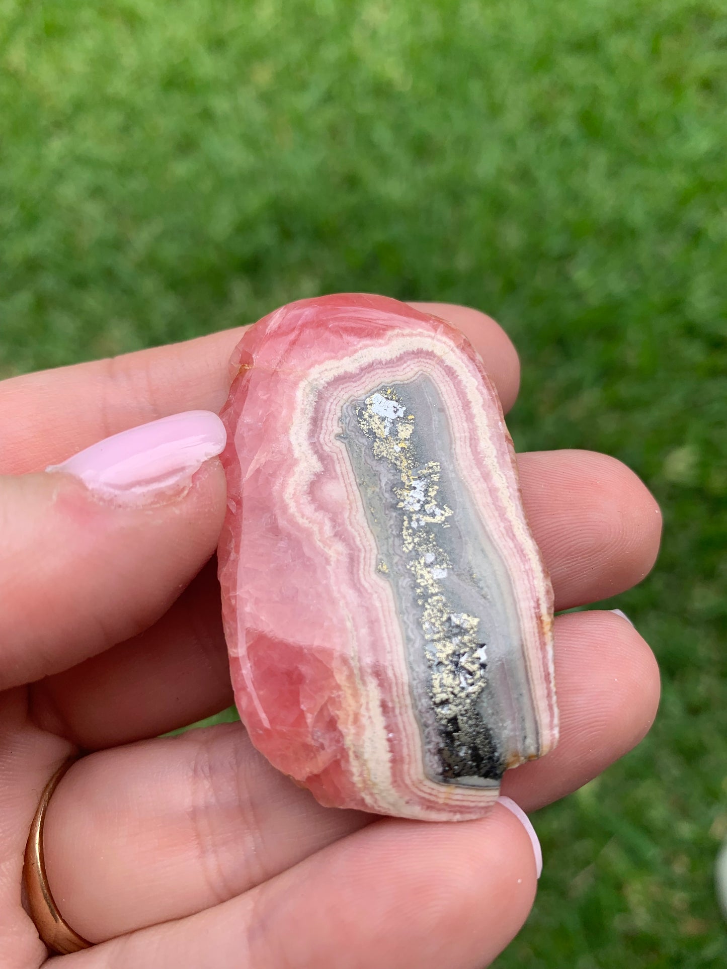 Rhodochrosite Slab