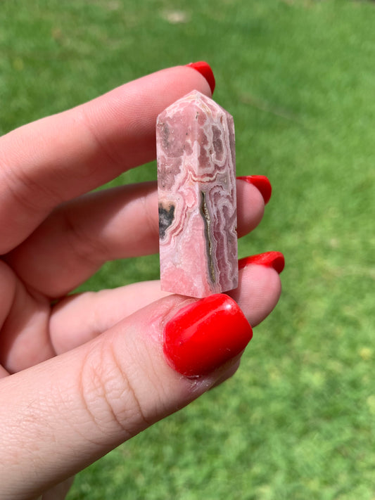 Rhodochrosite Tower #38