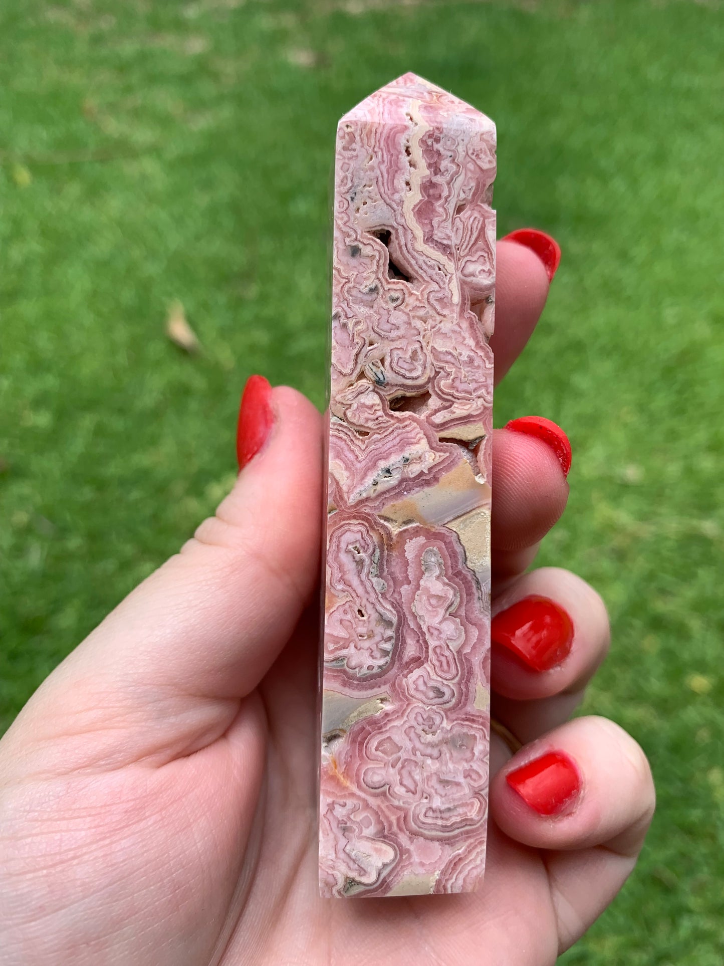 Rhodochrosite Tower #33