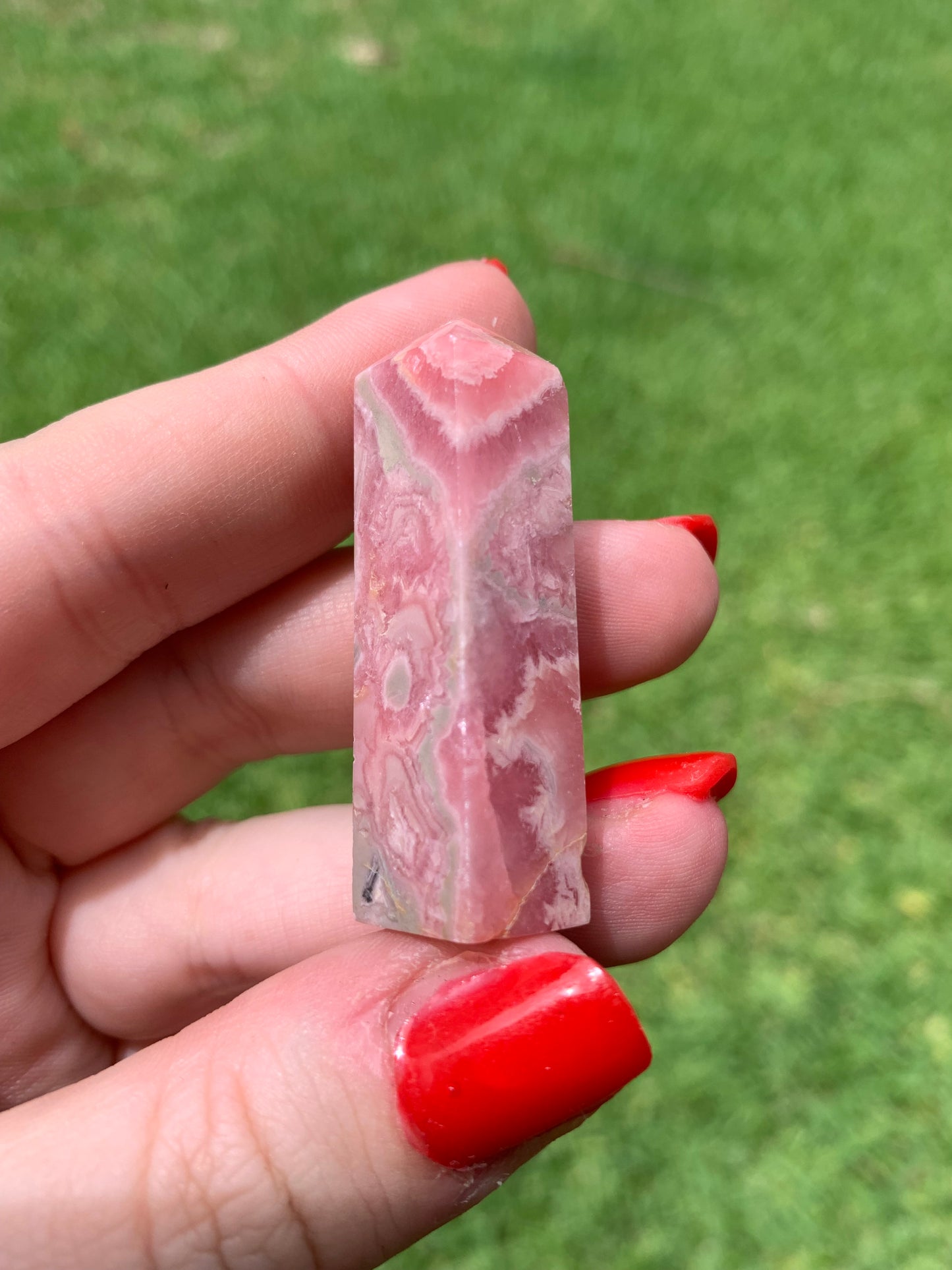 Rhodochrosite Tower #4