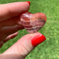 Gel Rhodochrosite Heart #1