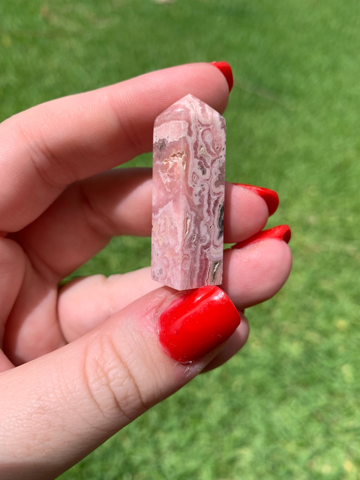 Rhodochrosite Tower #38