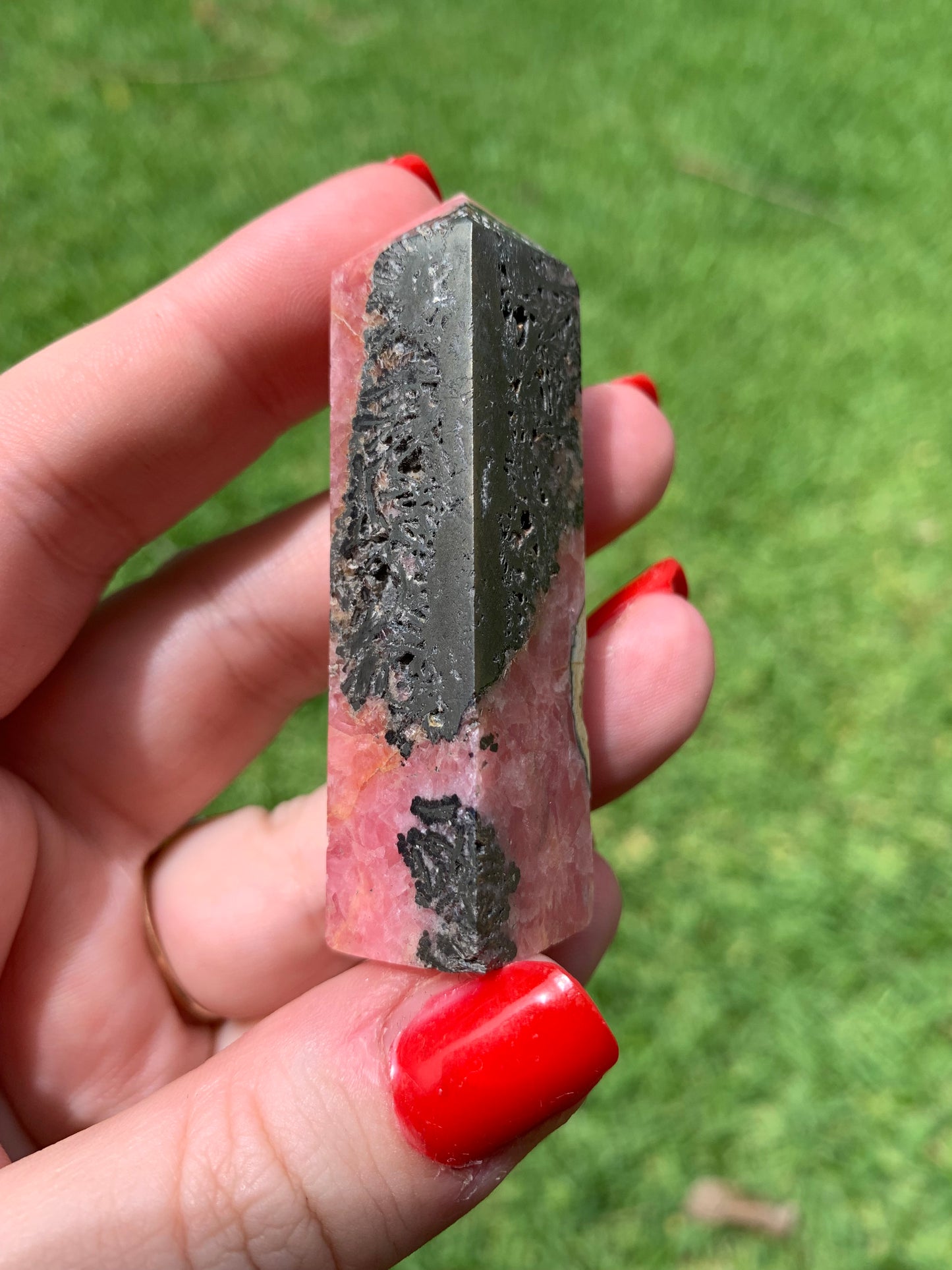 Rhodochrosite Tower #2