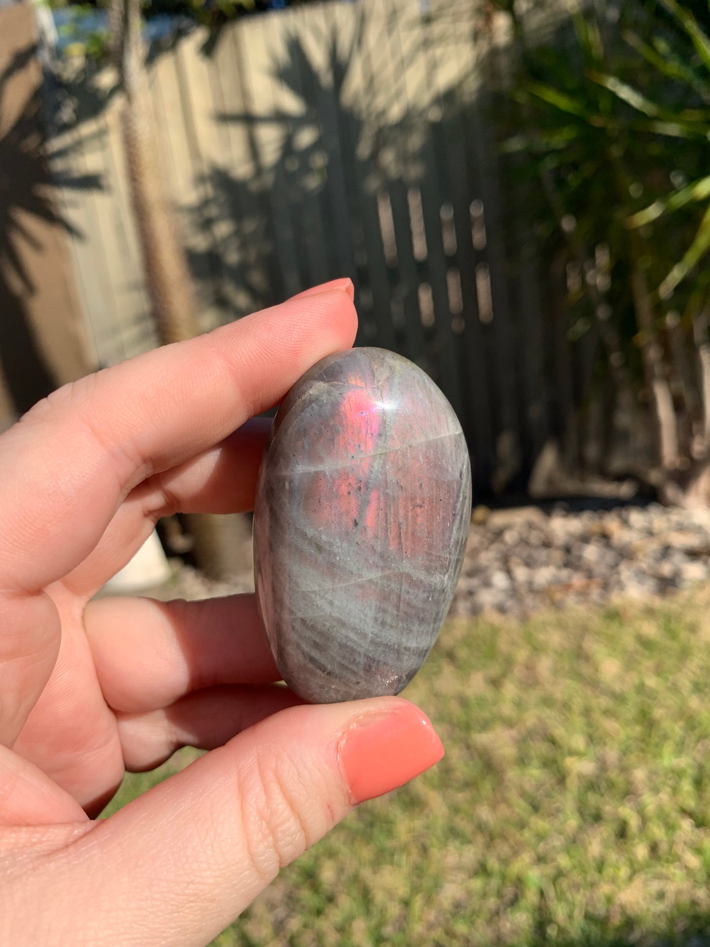 Labradorite Palmstone