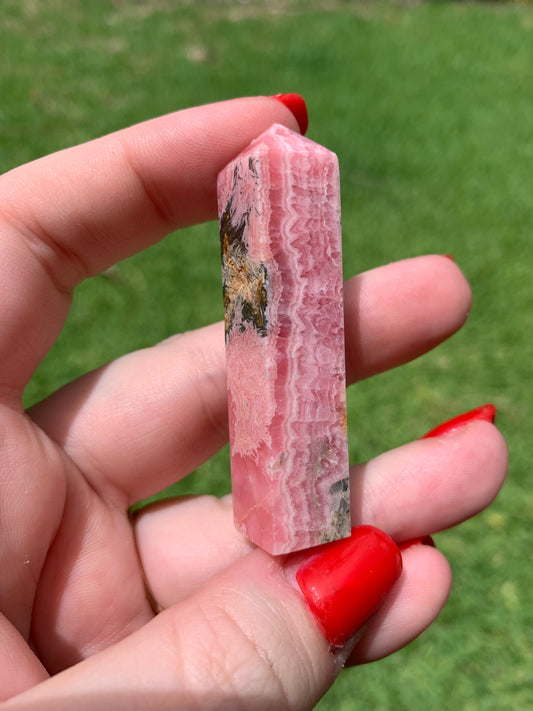 Rhodochrosite Tower #3