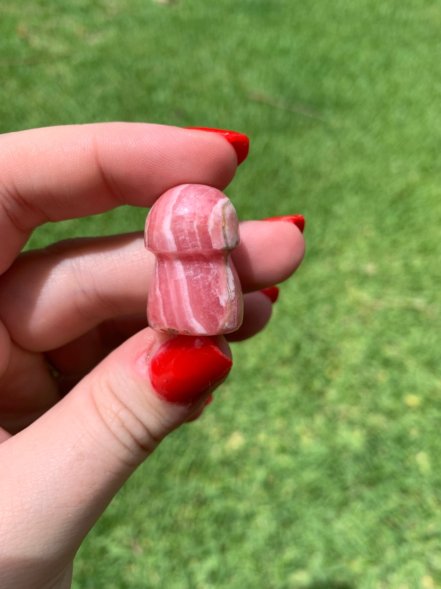 Rhodochrosite Mushroom #5