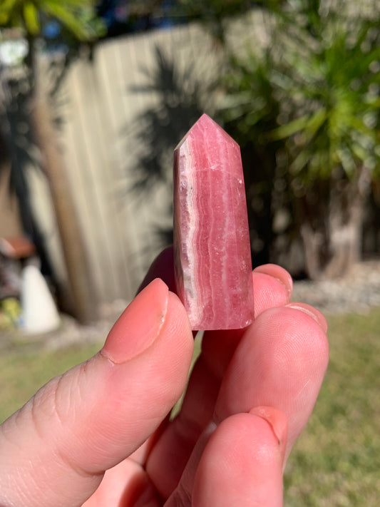 Rhodochrosite Mini Tower