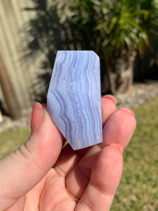 Blue Lace Agate Freeform