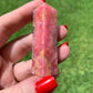 Rhodochrosite Tower #2