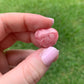 Rhodochrosite Heart