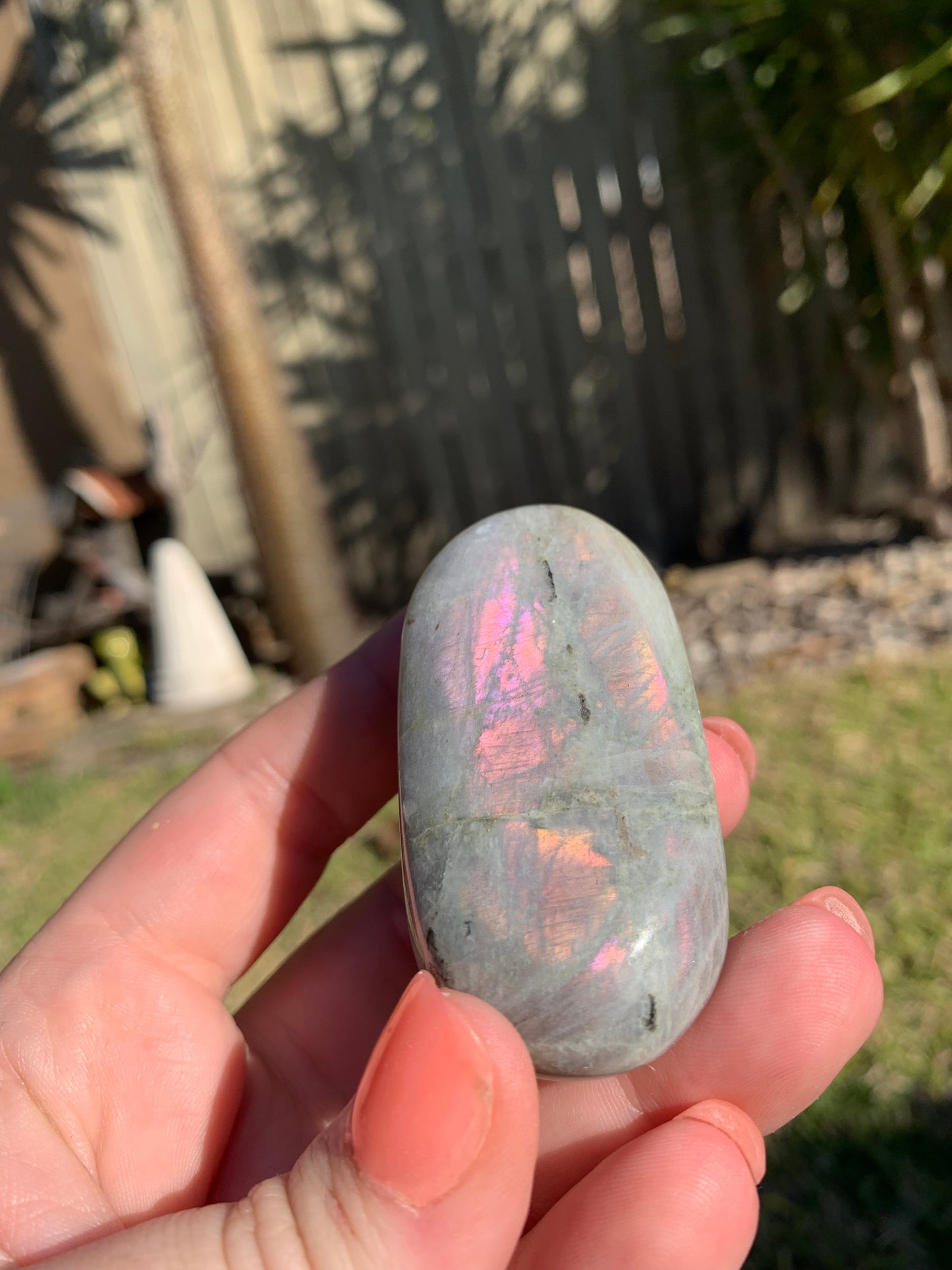 Labradorite Palmstone