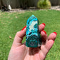 Chrysocolla and Malachite Tower