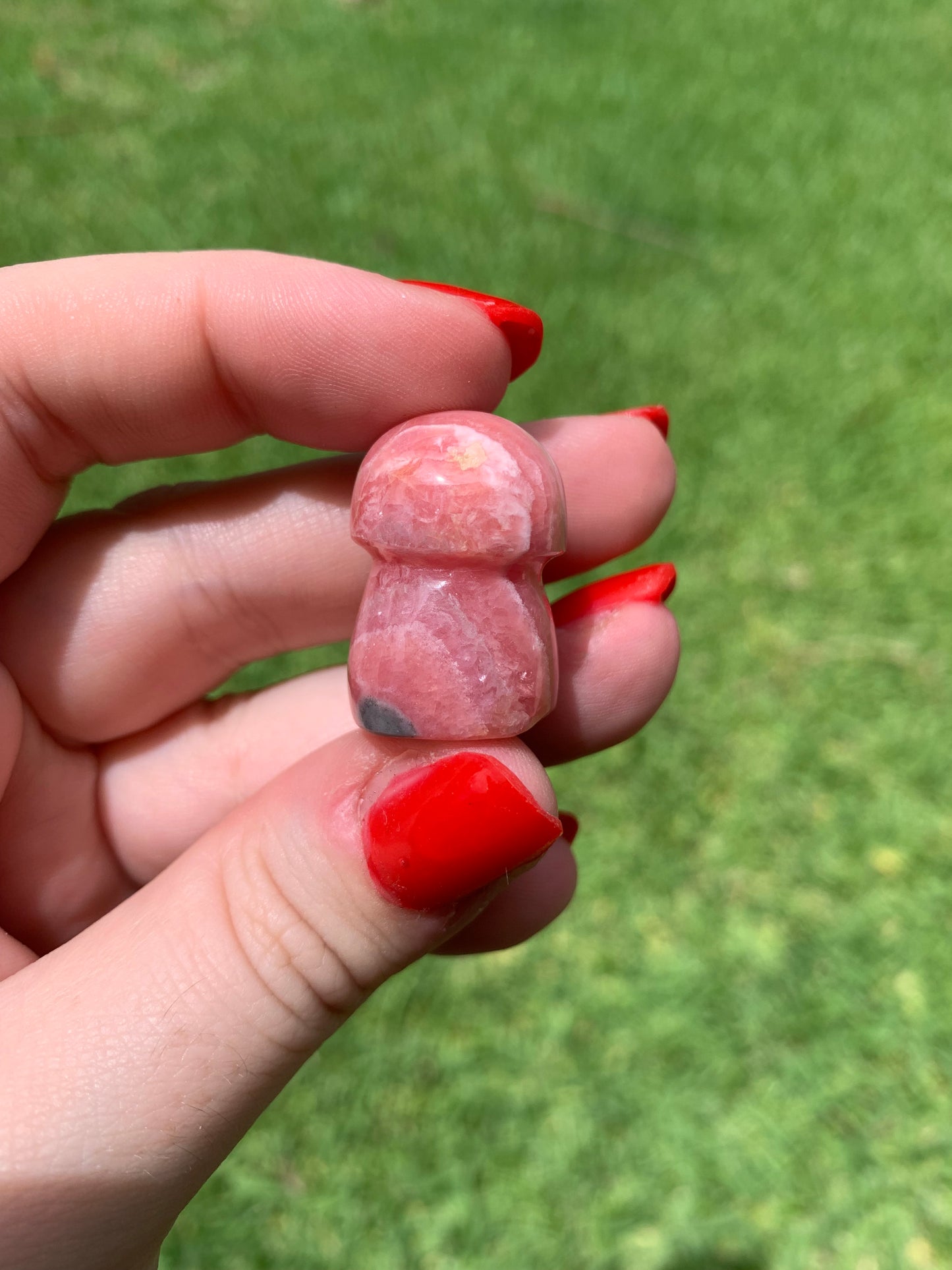 Rhodochrosite Mushroom #5