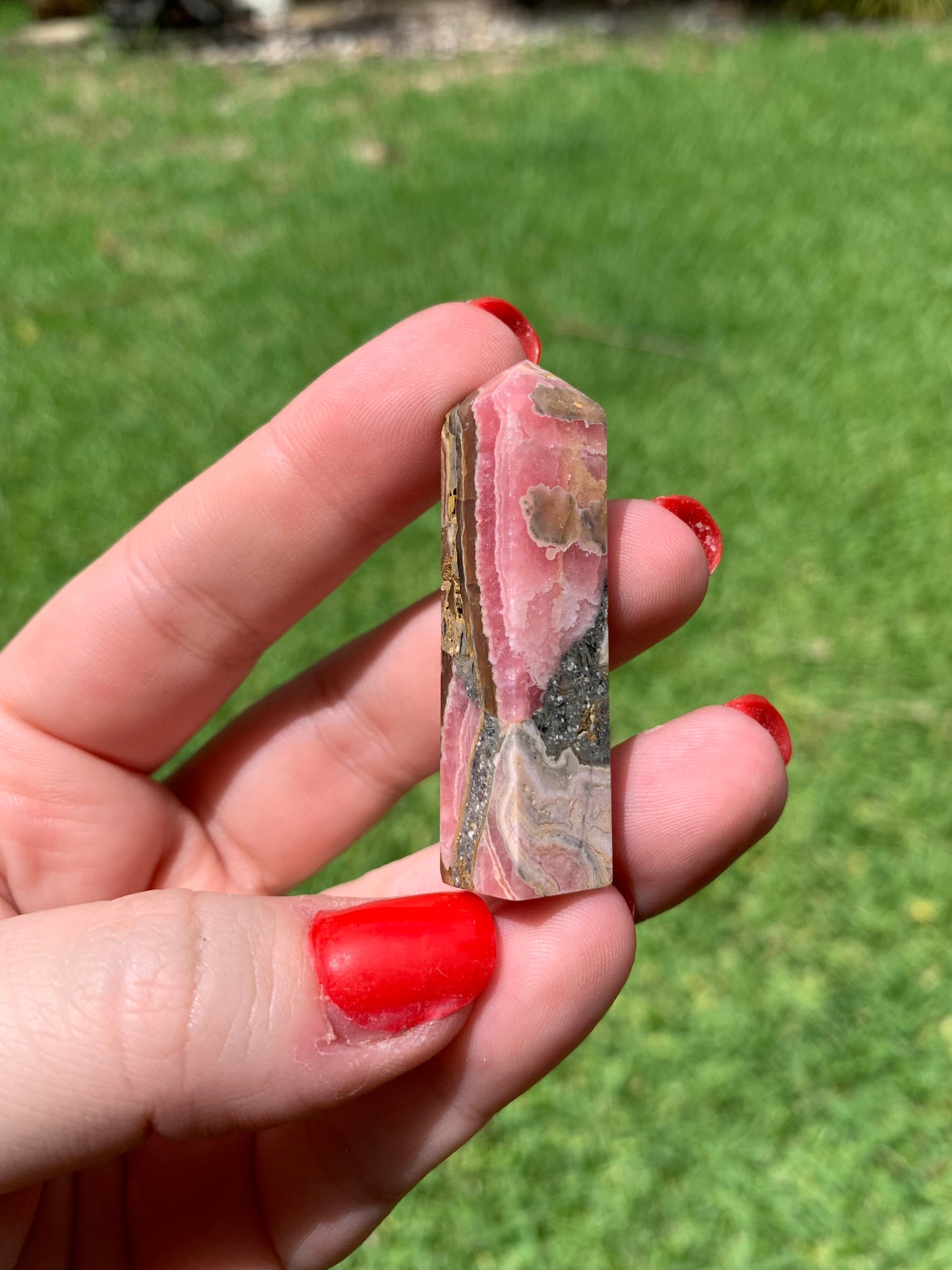 Capillitas Rhodochrosite Tower #17