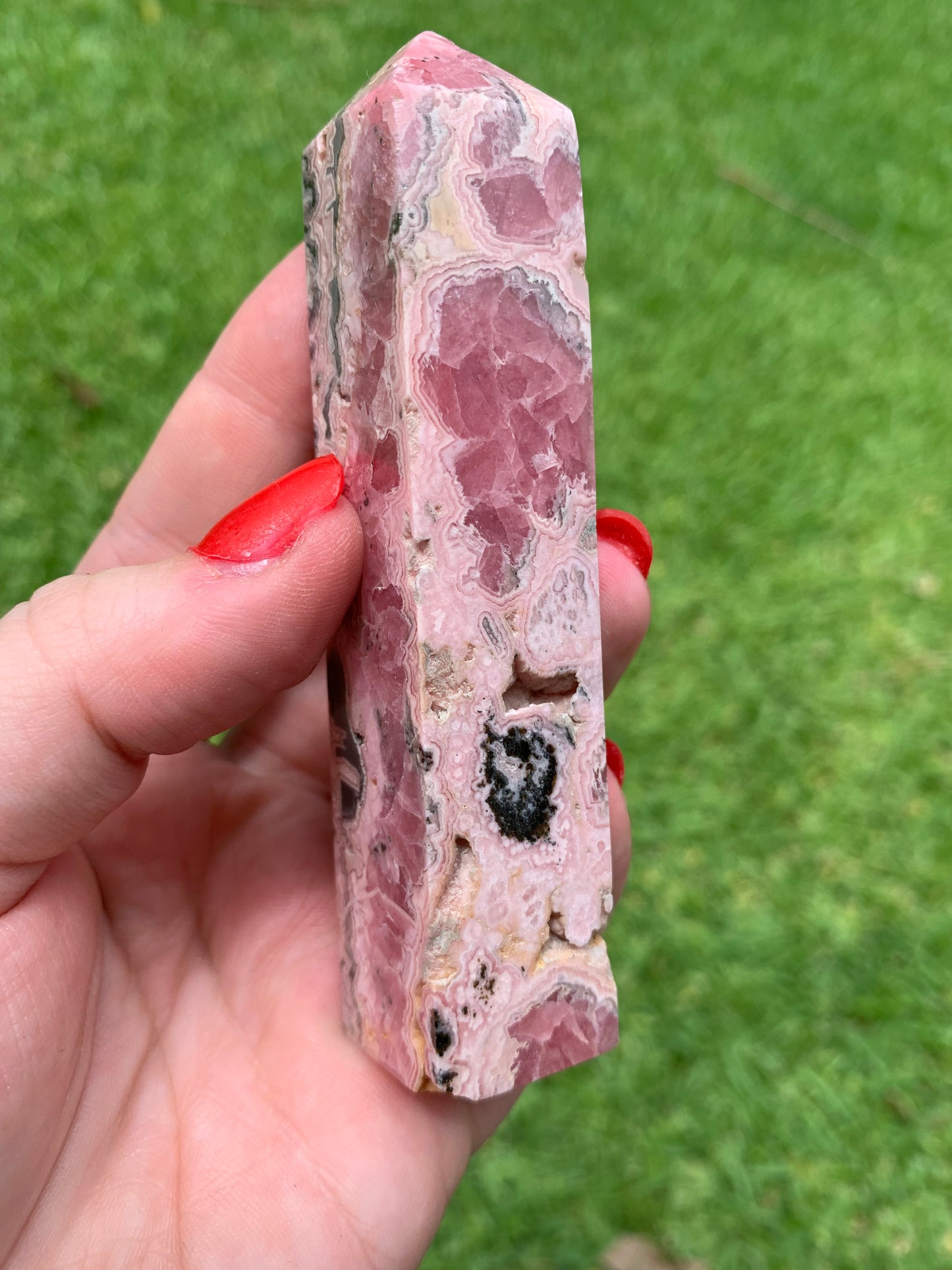 Rhodochrosite Tower #24