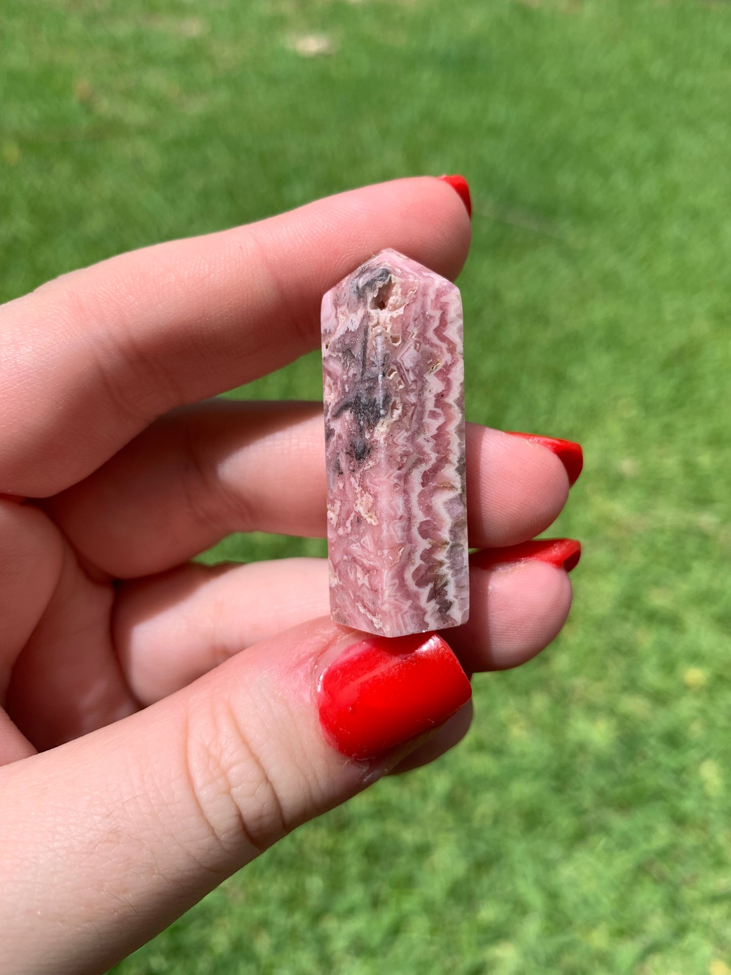 Rhodochrosite Tower #36