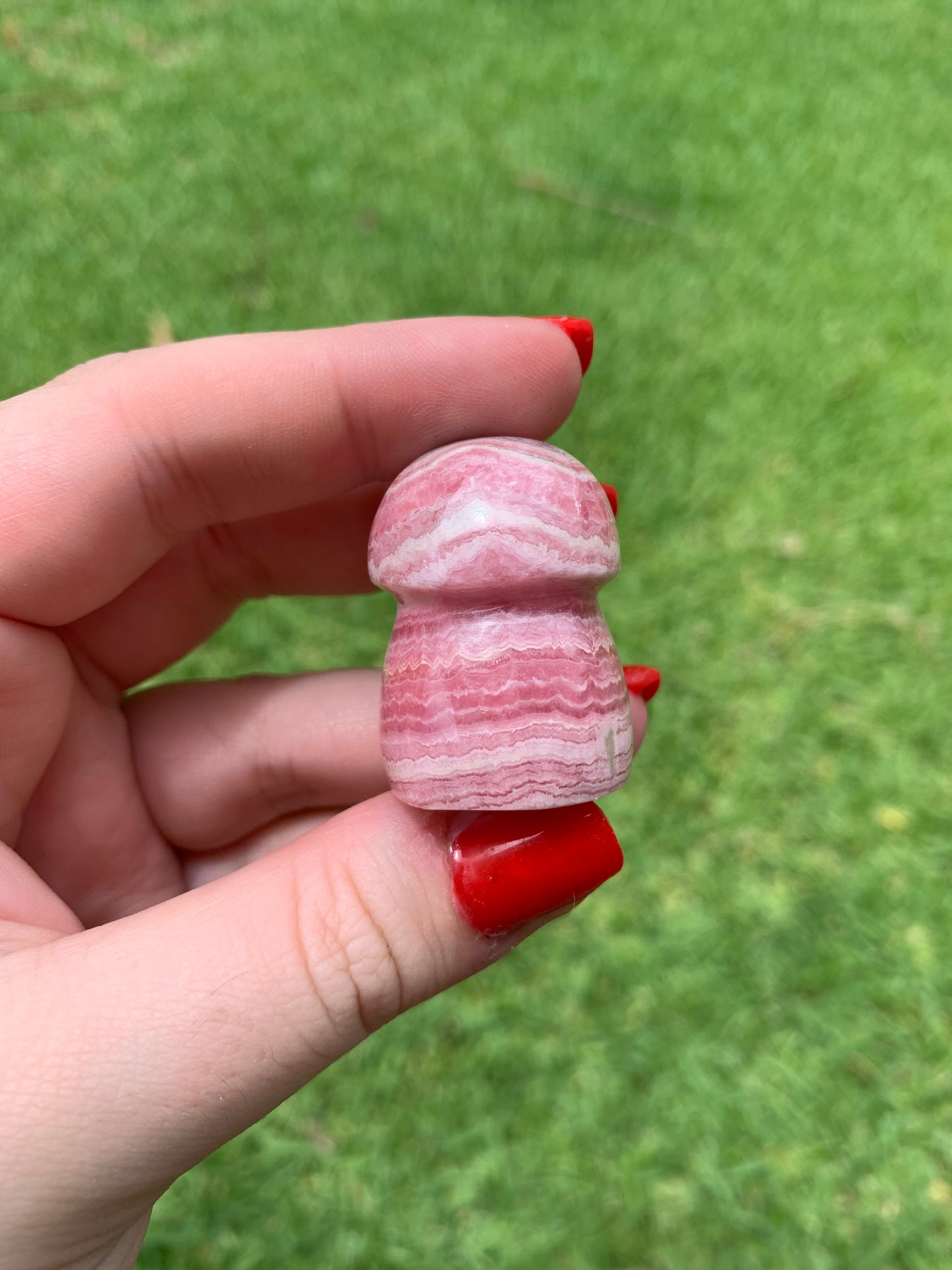 Rhodochrosite Mushroom #6