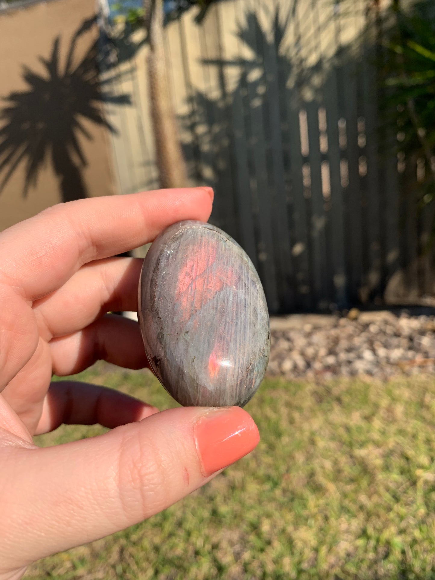 Labradorite Palmstone