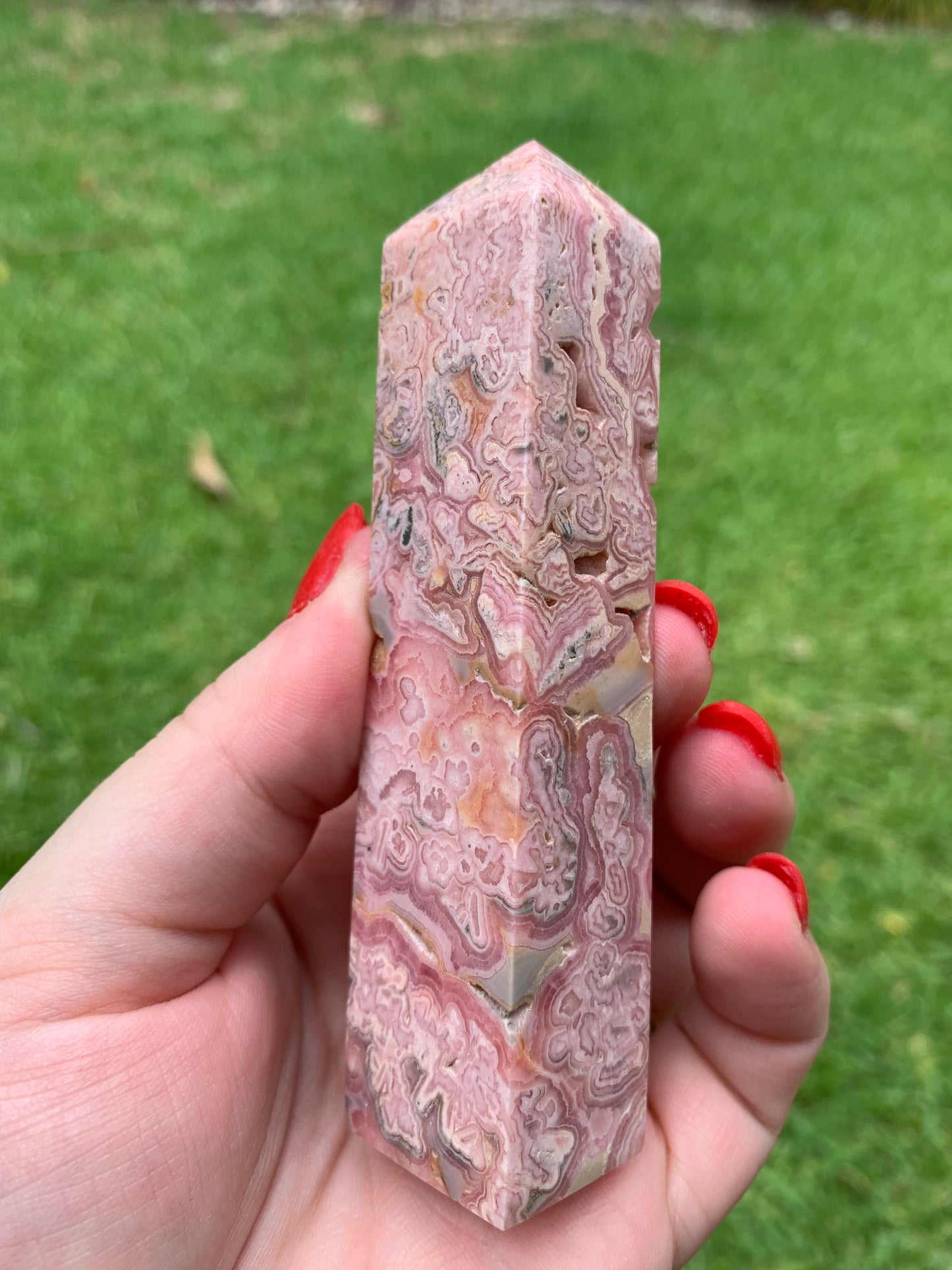 Rhodochrosite Tower #33