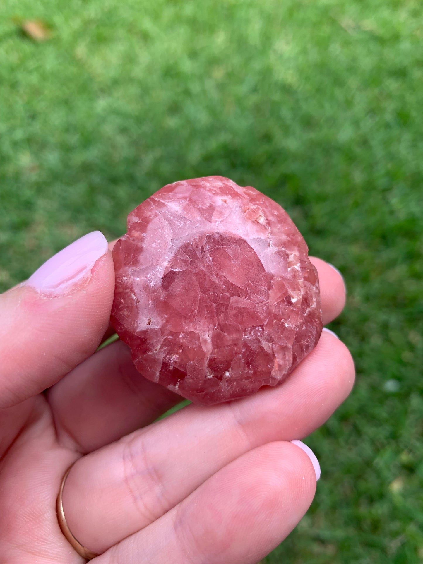 Gemmy Rhodochrosite Rose