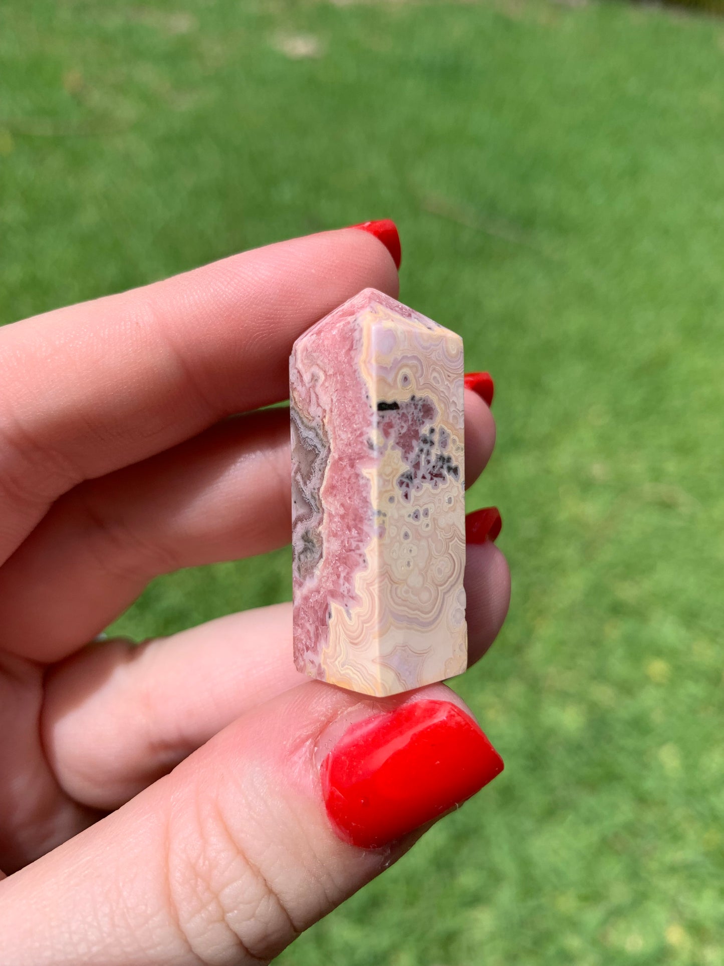 Rhodochrosite Tower #28